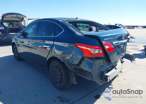 2016 Nissan Sentra Sv из США, поврежденный, VIN 3N1AB7AP9GY233218